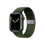 Crong Wave Band för Apple Watch 38/40/41 mm (grön)