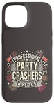 Coque pour iPhone 15 Professional Party Crashers nous ont embauché musique assortie festive