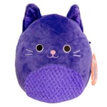 Squishmallows ZAZZIE the Purple Cat 8-inch Halloween Plush