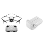 DJI Mini 4 Pro (DJI RC-N2), Folding Mini-Drone with 4K HDR Video Camera for Adults & Mini 4 Pro Intelligent Flight Battery, Compatibility: DJI Mini 4 Pro