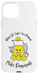 iPhone 15 Plus Funny Life Gives You Demons Make Demonade Lemons Lemonade Case