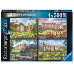 Happy Days No 4, Royal Residences (4x 500 pieces) - Brand New & Sealed