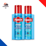 Alpecin Hybrid Caféine Shampooing 2X 250 Ml Shampoing Homme Antipelliculaire