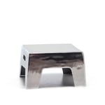 Gervasoni - Inout 45 Side Table - Sidobord - Paola Navone - Silver - Metall