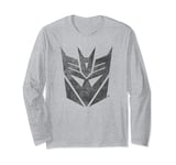 Transformers Decepticons Classic Distressed Logo Long Sleeve T-Shirt