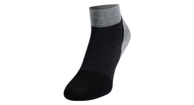 Chaussettes unisexe odlo performance wool noir gris