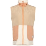 Kari Traa Rothe Quilted Vest Dame - Beige/Hvit - str. L