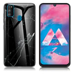 Fantasy Marmor Samsung Galaxy M30s skal - Svart