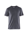 Blåkläder 3325-1042 T-Shirt 5-pack Grå XXXL