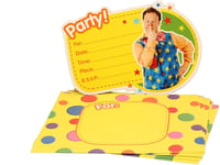 Something Special Mr Tumble Party Ware Invitations