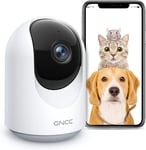 GNCC Pet Camera, Dog Cameras with APP, Cat 1 Count (Pack of 1)