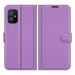 Asus Zenfone 8 - Læder cover / pung - Lilla