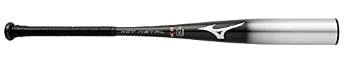 Mizuno B22-HOT METAL - BBCOR Baseball Bat (-3), 32 inch/ 29 oz, 2 5/8 in. Barrel