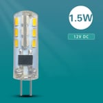 10ST G4 LED-lampa COB LED-lampa VIT 1,5W 1,5W white 1.5W-1.5W