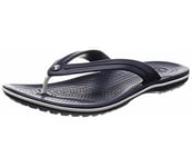 Crocs Unisex Crocband Flip Flops, Blue, 7 UK Men/ 8 UK Women