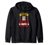 Finding Joy in a Mayo Free Existence Mayo Hater Zip Hoodie