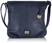 s.Oliver (Bags) 39.409.94.6895, Sacs bandoulière Femme - Bleu (Blau 5884), 28x25x8 cm (B x H x T)