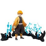 Lansay - MCFARLANE TOYS - Demon Slayer - Deluxe - Zenitsu Septième Mouvement - Le Souffle de la Foudre - 13 cm - Personnages de Mangas et Animés - Dès 12 ans