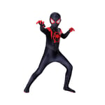 Lasten Miles Morales -asu Spider-Man, Iron Spider-Man Cosplay Halloween -setti