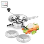 MOULINEX Classic Moulin à légumes 24 cm, Inox, pour bols jusqu'à 24 cm, Compatible lave-vaisselle, Fabriqué en France A45306