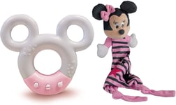 CLEMENTONI - Jouet pour bébé – Doudou et projecteur DISNEY Minnie -  - CLE17396