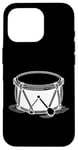 Coque pour iPhone 16 Pro Art ligne Bodhráns pour musiciens Bodhrán