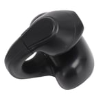 (Pure Black)Clip-on Headphones Hi-Fi Sound Single Ear Clip Wireless