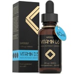 Vitamin D Drops - Vitamin D3 4000 IU Liquid for Adults - 60ml 1200 Drops - High 