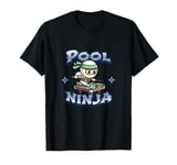 Pool Ninja Billiards Player Playing Billiard Ninja T-Shirt