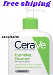 CeraVe Hydrating Cleanser | 236ml/8oz | Daily Face & Body Wash for Normal 