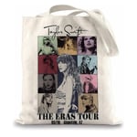 Taylor Swift Album-inspirerade Tote Bags för Kvinnor Bärbar Organiserare Musikälskare Merch Fans Swiftie Present DB