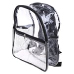 Kvinnors ryggsäck Transparent PVC-väska Kvinnligt mode Flickor Högskolestudenter Bokväska Travel Daypack