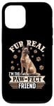 iPhone 12/12 Pro Belgian Malinois Dog Breed Fur real, I’m the paw-fect Case