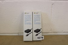 2x Microsoft Surface Mini DisplayPort to VGA Adapter Model 1820