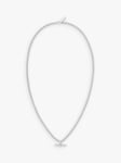 Orelia & Joe Curb Chain T-Bar Pendant Necklace