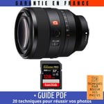 Sony FE 50mm f/1.2 GM + 1 SanDisk 128GB Extreme PRO UHS-II SDXC 300 MB/s + Guide PDF ""20 TECHNIQUES POUR RÉUSSIR VOS PHOTOS