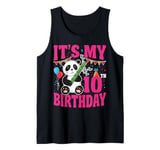 In My 10th Birthday Era Ten Bday 10 Year Old Birthday Girl Tank Top