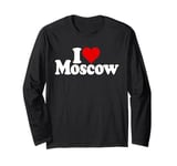 I LOVE HEART MOSCOW RUSSIA Long Sleeve T-Shirt