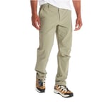 Marmot Scree Pant Short, Pantalon de Trekking déperlant, Pantalon Fonctionnel Softshell Respirant, Pantalon de randonnée Coupe-Vent, Homme, Vetiver, 38