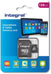 Integral 128GB MicroSDXC card for Tablets and Smart Phones, V30, A1, UK Seller