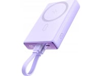 Powerbank Joyroom Jr-Pbm01 10000Mah 20W 1X Usb-C 2X Lightning Purple + Cable