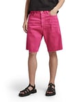 G-STAR RAW Type 89 Bermuda Shorts Femme, Rose (fuchsia red gd D21434-D300-D827), 24