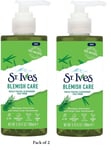 2 X ST IVES Blemish Care Facial Cleanser Tea Tree 200ml each