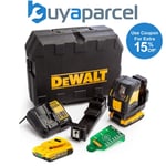 Dewalt DCLE34021D2 XR Compact Cross Line Green Laser 18V 2 x 2.0Ah Li-ion + Case