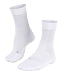 FALKE GO2 chaussettes de golf homme coton véganes blanc noir plus de couleurs respirantes séchage rapide structure en trois couches 1 paire, 42-43, Blanc (White 2000)