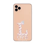 Coque Iphone 12 MINI Love fleur shabby personnalisee