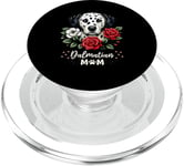 Roses Flowers Dalmatian Mom Dalmatians Dal Dally Dog PopSockets PopGrip pour MagSafe