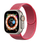 Nylon klokkerem Apple Watch Ultra (49mm) - Hibiskus