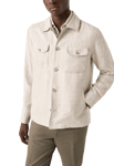 Eton Overshirt I Linne Beige