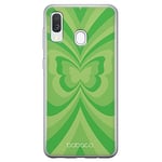 Babaco ERT GROUP mobile phone case for Samsung A40 original and officially Licensed pattern Butterflies 001 optimally adapted to the shape of the mobile phone, case made of TPU